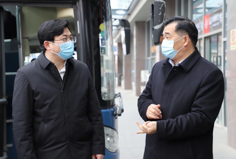 市委常委、武進(jìn)區(qū)委書記喬俊杰督查武進(jìn)汽車站春運(yùn)及疫情防控工作
